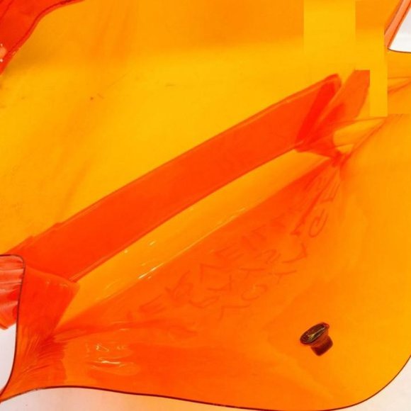 Hermès 1998 Clear Orange Souvenir De L'Exposition Kelly Translucent 241115 - Picture 2 of 12